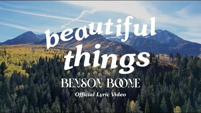 Benson boone - beautiful things (official lyric video) Benson boone - beautiful things (official lyric video)