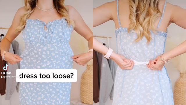 Dress too loose? try this hack!! Dress too loose? try this hack!!