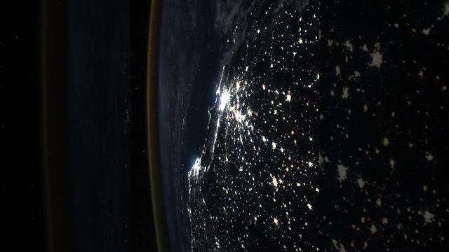 What the iss saw over brazil at 3:52 am ️ What the iss saw over brazil at 3:52 am ️