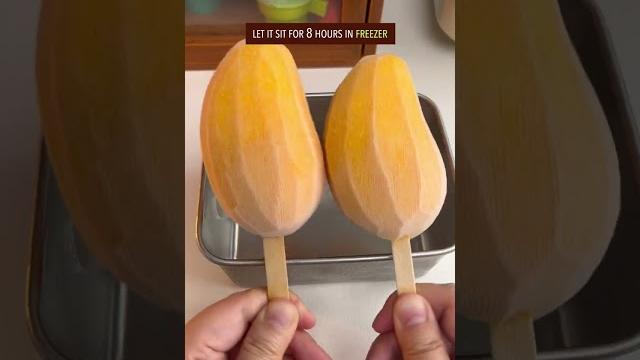 How to eat mango like a pro? #recipe #mango #popsicle #chinesefood #dessert #yogurt How to eat mango like a pro? #recipe #mango #popsicle #chinesefood #dessert #yogurt