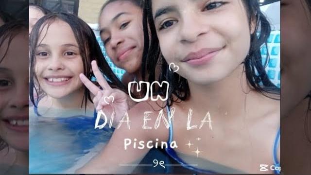 Mini vlog en la piscina|vlogger/girls Mini vlog en la piscina|vlogger/girls