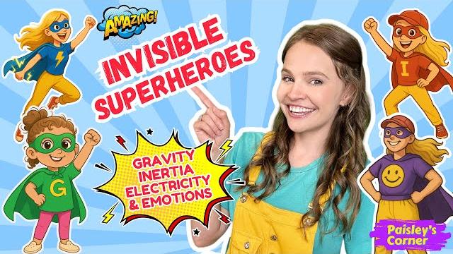 Preschool & toddler learning video with silly miss lily | invisible superheroes | science for kids Preschool & toddler learning video with silly miss lily | invisible superheroes | science for kids