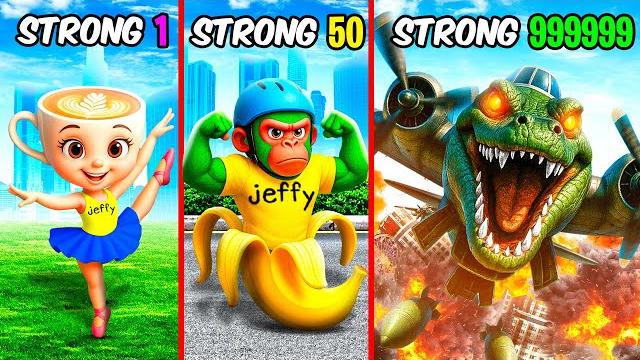 Jeffy becomes the strongest brainrot character in gta 5! Jeffy becomes the strongest brainrot character in gta 5!