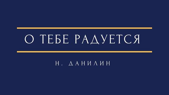 Н. данилин - о тебе радуется Н. данилин - о тебе радуется