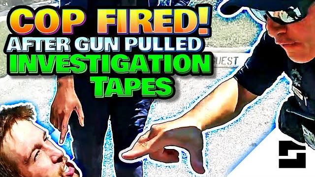 Cop cries during investigation - then gets fired Cop cries during investigation - then gets fired