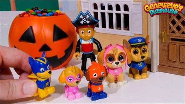 Paw patrol haunted house for halloween! Paw patrol haunted house for halloween!