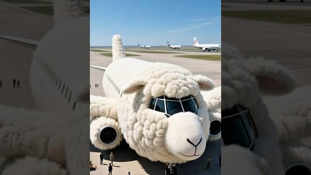Unique airplane, sheep airplane #aeroplane #airplane #plane #uniqueairplane #aviation #travel Unique airplane, sheep airplane #aeroplane #airplane #plane #uniqueairplane #aviation #travel