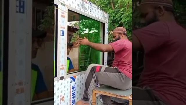 Swarg rath window glass fitting Swarg rath window glass fitting