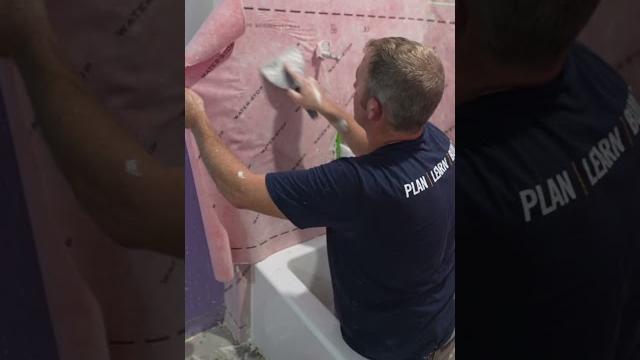 Waterproof sheet membrane for a tub shower guru Waterproof sheet membrane for a tub shower guru