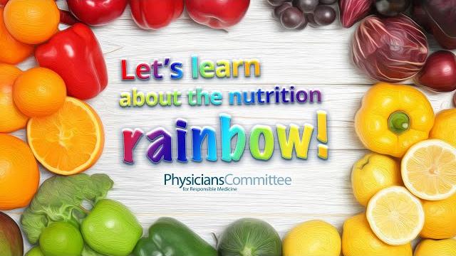 Eat the rainbow! | nutrition lesson for kids Eat the rainbow! | nutrition lesson for kids