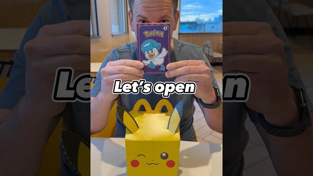 Mcdonald’s has new pokémon card happy meals! #shorts Mcdonald’s has new pokémon card happy meals! #shorts