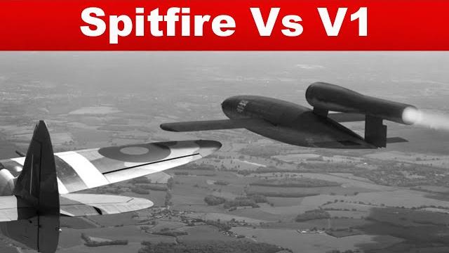 Spitfire vs v-1 flying bomb - world war 2 stories Spitfire vs v-1 flying bomb - world war 2 stories