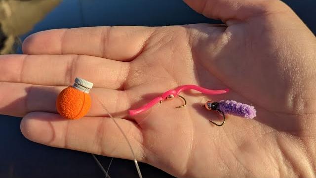 Junk fly slay day for fall stocked trout Junk fly slay day for fall stocked trout