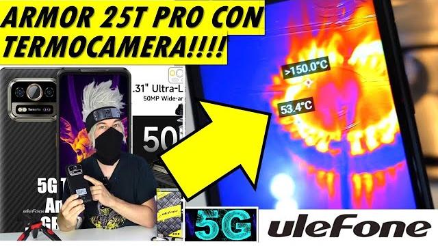 Ulefone armor 25t pro recensione smartphone 5g con termocamera night vision e telecomando infrarossi Ulefone armor 25t pro recensione smartphone 5g con termocamera night vision e telecomando infrarossi