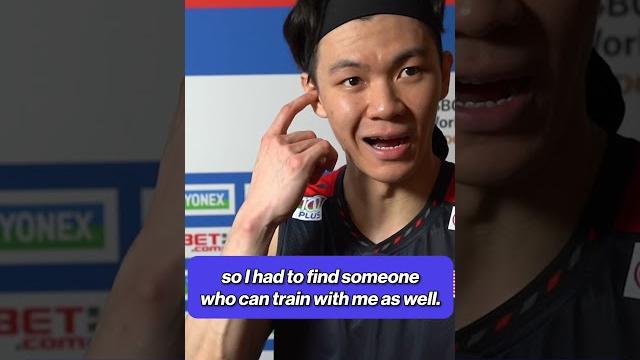 Lee zii jia on training with pv sindhu! Lee zii jia on training with pv sindhu!
