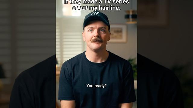 Missing a hairline : the tv series! @menofmanual #comedy #sketch #relatable #hairline #lol Missing a hairline : the tv series! @menofmanual #comedy #sketch #relatable #hairline #lol