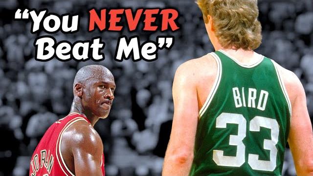 The best larry bird vs michael jordan story ever told The best larry bird vs michael jordan story ever told