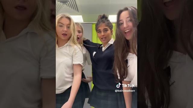 Every british girl rolls up skirts Every british girl rolls up skirts
