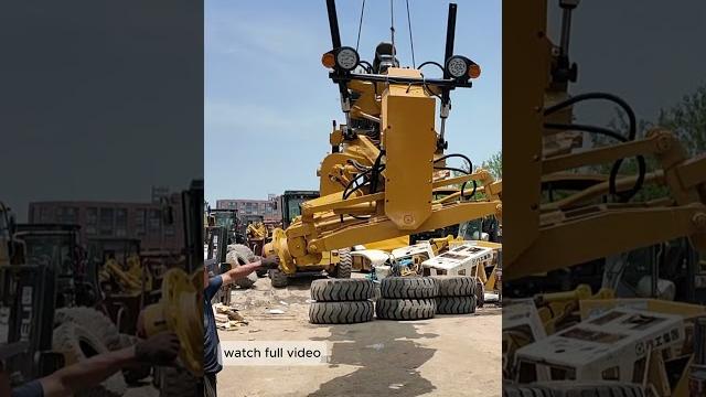 Loading excavator grader Loading excavator grader
