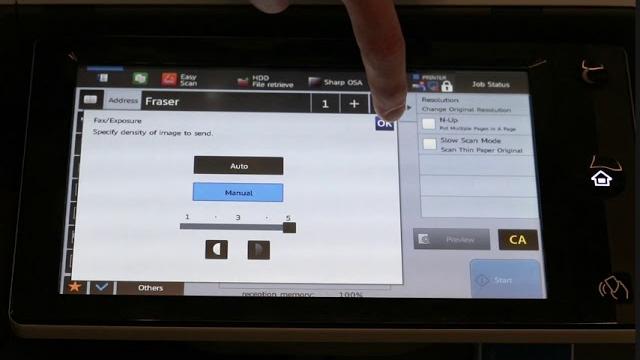 How to send a fax with your sharp mfp How to send a fax with your sharp mfp