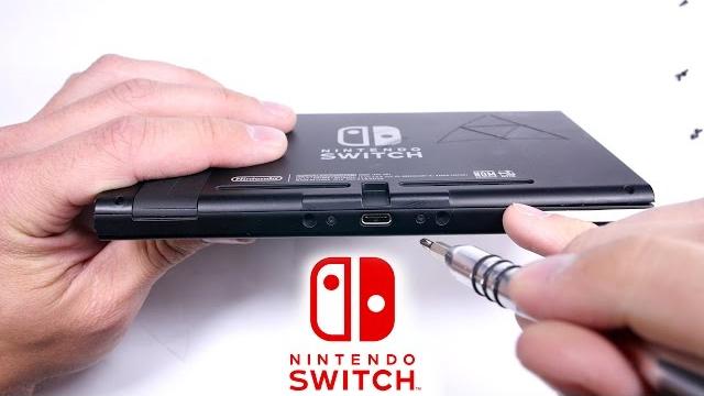Nintendo switch teardown - take apart - inside review Nintendo switch teardown - take apart - inside review