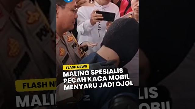 Polisi ciduk komplotan maling spesialis pecah kaca mobil nyaru ojol dan penumpang di jaktim Polisi ciduk komplotan maling spesialis pecah kaca mobil nyaru ojol dan penumpang di jaktim