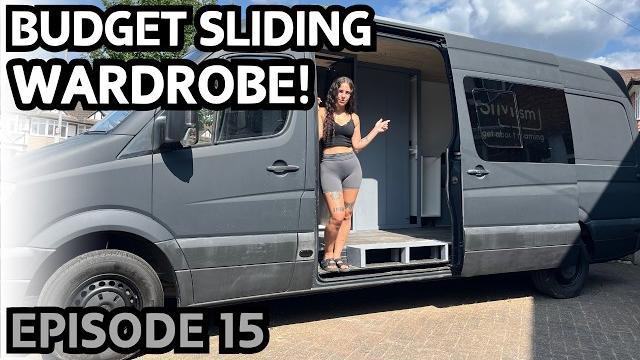 Budget van conversion - diy storage setup Budget van conversion - diy storage setup