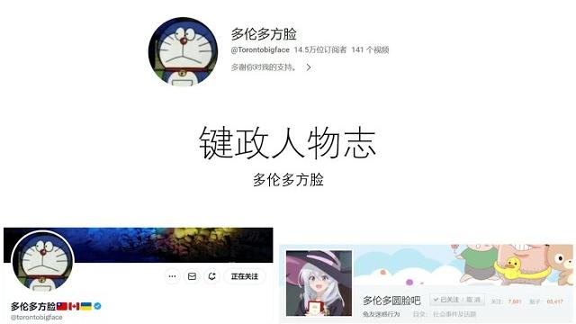 键政人物志——多伦多方脸 键政人物志——多伦多方脸