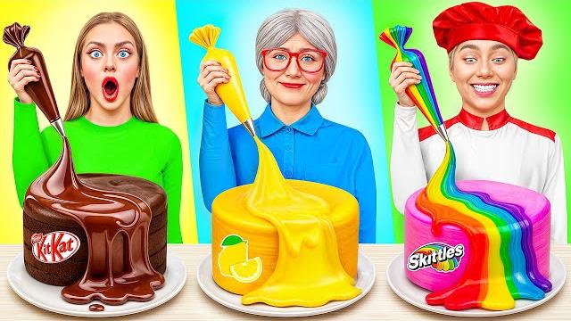 Me vs grandma cooking challenge | who wins the secret kitchen battle by multi do challenge Me vs grandma cooking challenge | who wins the secret kitchen battle by multi do challenge