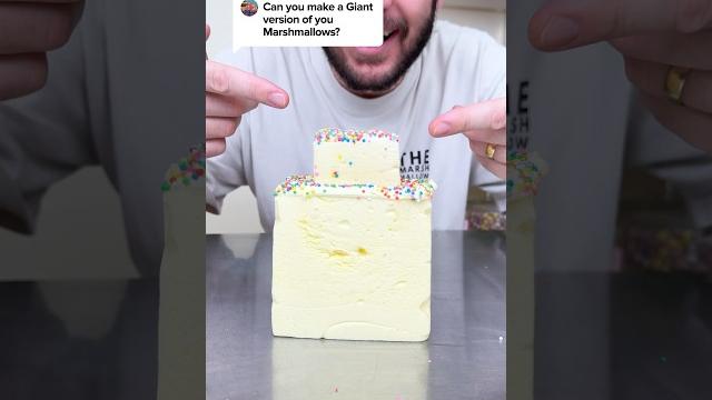Can i make a giant version of our marshmallows? Can i make a giant version of our marshmallows?