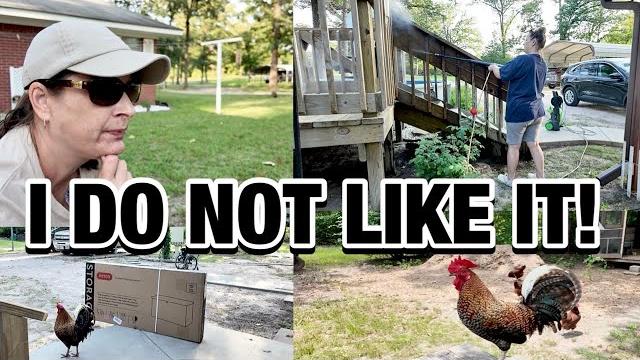 Deck refresh! outdoor project gone wrong! pressure washing • new deck box • faux florals outdoors? Deck refresh! outdoor project gone wrong! pressure washing • new deck box • faux florals outdoors?