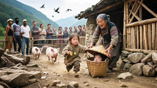 Girl dumped in swine pen by traffickers—real princess! jade pendant reverses fate... emperor's rec Girl dumped in swine pen by traffickers—real princess! jade pendant reverses fate... emperor's rec