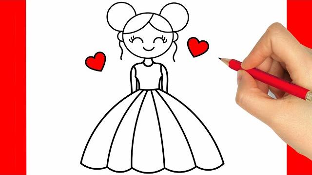 How to draw a girl easy step by step How to draw a girl easy step by step