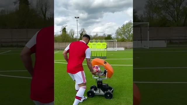 Recreating the declan rice free kick ️ Recreating the declan rice free kick ️