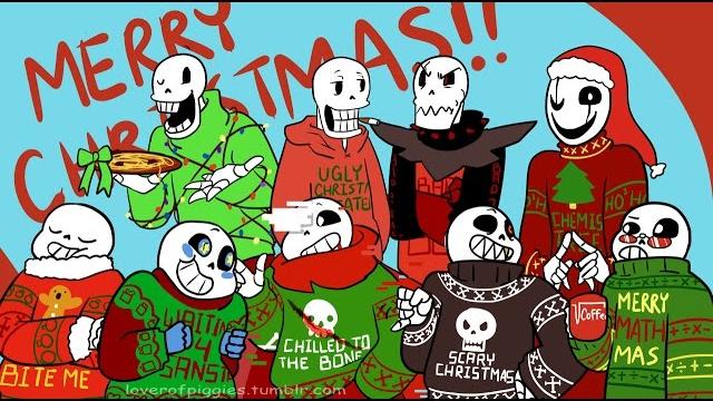 Christmas party au movie (undertale comic dub) Christmas party au movie (undertale comic dub)