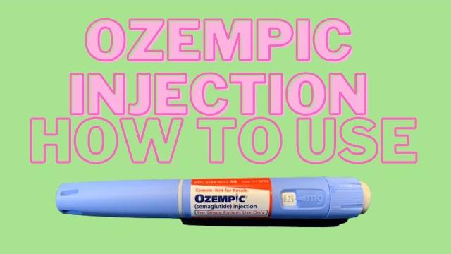 Ozempic injection: how to use Ozempic injection: how to use