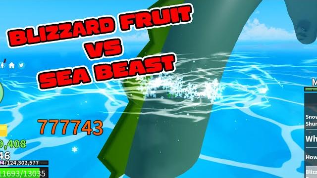Blizzard fruit vs sea beast blox fruits Blizzard fruit vs sea beast blox fruits
