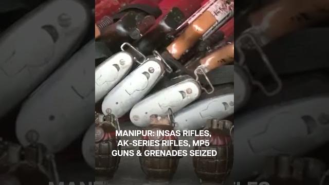 India: security forces recover large amount of arms & ammunition in manipur | subscribe to firstpost India: security forces recover large amount of arms & ammunition in manipur | subscribe to firstpost