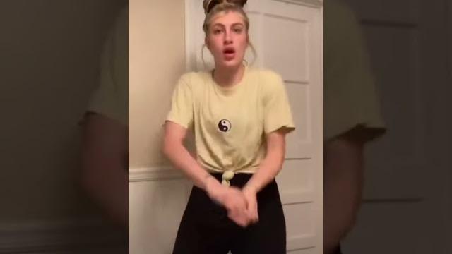 Cute girl does burp and fart trick Cute girl does burp and fart trick