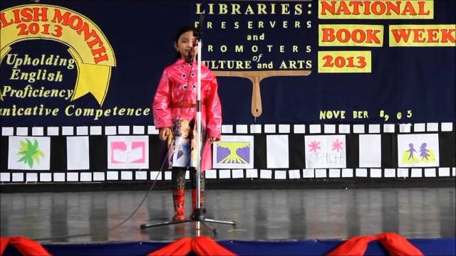 English month - wcc caloocan | declamation contest(gs), champion - camille lara f. salao English month - wcc caloocan | declamation contest(gs), champion - camille lara f. salao