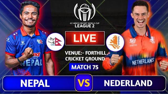 Nepal vs netherlands cricket live score & commentary | nep vs ned cwc league 2 | cricfoot nepal Nepal vs netherlands cricket live score & commentary | nep vs ned cwc league 2 | cricfoot nepal
