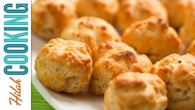 How to make gougères (cheese puffs) | hilah cooking How to make gougères (cheese puffs) | hilah cooking