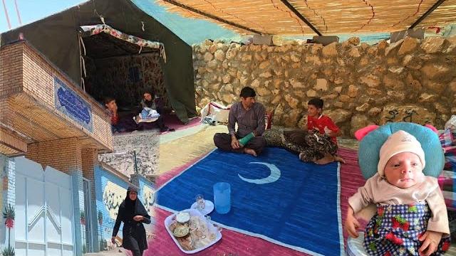 Zainab's going to school: nomadic irrigation, difficult conditions for raising a newborn Zainab's going to school: nomadic irrigation, difficult conditions for raising a newborn