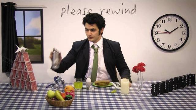 This video is not in reverse. This video is not in reverse.