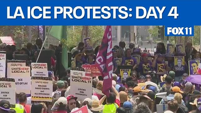 La ice protests: day 4 La ice protests: day 4