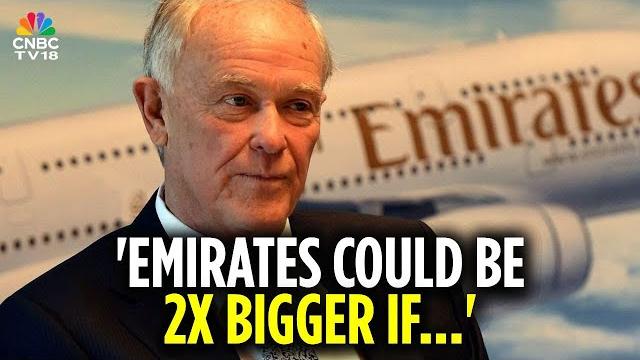 Emirates president sir tim clark exclusive | 'fares on india-dubai routes will high because...' n18v Emirates president sir tim clark exclusive | 'fares on india-dubai routes will high because...' n18v