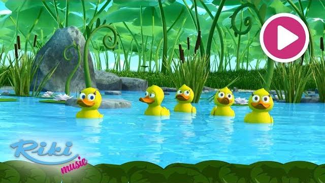 Пять маленьких утят песенка мультфильм i nursery rhymes Пять маленьких утят песенка мультфильм i nursery rhymes