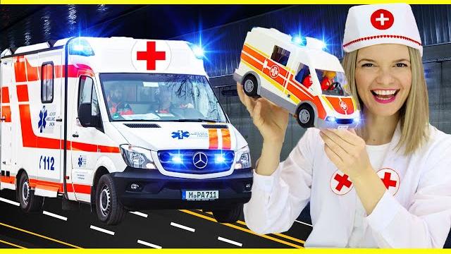 Ambulance for children | learn emergency vehicles for kids | speedie didi toddler learning video Ambulance for children | learn emergency vehicles for kids | speedie didi toddler learning video
