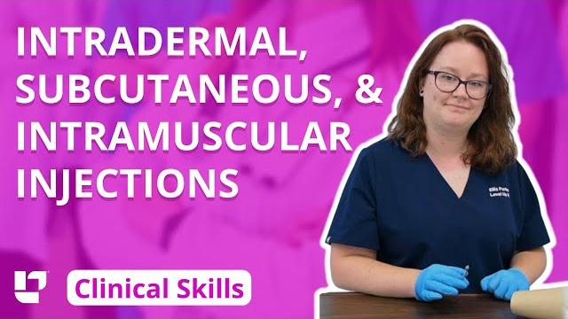 Intradermal, subcutaneous, and intramuscular injections: clinical nursing skills | @leveluprn Intradermal, subcutaneous, and intramuscular injections: clinical nursing skills | @leveluprn