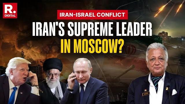 Iran's supreme leader khamenei in moscow? deepak vohra's major insights on israel-iran tensions Iran's supreme leader khamenei in moscow? deepak vohra's major insights on israel-iran tensions